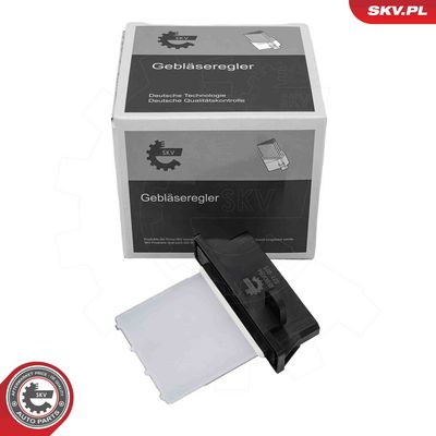 Rezistors, Salona ventilators ESEN SKV 95SKV094