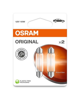 Kvēlspuldze, Salona telpas apgaismojums ams-OSRAM 6411-2BL