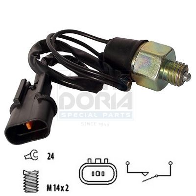 Выключатель, фара заднего хода MEAT & DORIA 36077