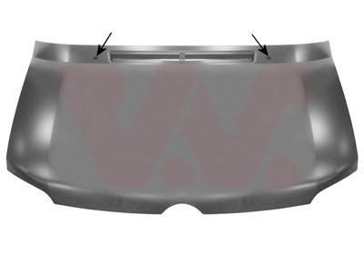 Motora pārsegs VAN WEZEL 3076660