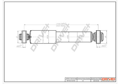Амортизатор Dr!ve+ DP1610.10.0143