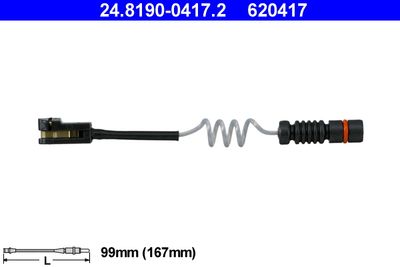 Сигнализатор, износ тормозных колодок ATE 24819004172