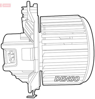 Вентилятор салона DENSO DEA09070