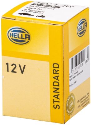 HELLA 8GA007997211 Kvēlspuldze, Instrumentu paneļa apgaismojums