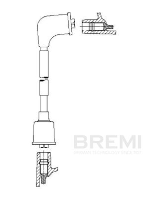 Augstsprieguma vads BREMI 6A30E56