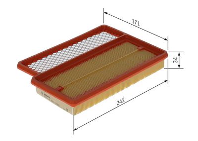 Воздушный фильтр BOSCH F 026 400 466