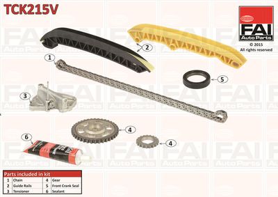Комплект цели привода распредвала FAI AUTOPARTS TCK215