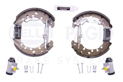 Bremžu loku komplekts HELLA PAGID 8DB 355 022-971