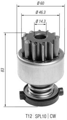 Zobrats, Starteris MAGNETI MARELLI 940113020394