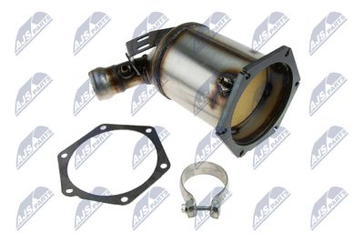 Nosēdumu-/Daļiņu filtrs, Izplūdes gāzu sistēma NTY DPF-ME-005