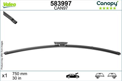 Щетка стеклоочистителя VALEO 583997