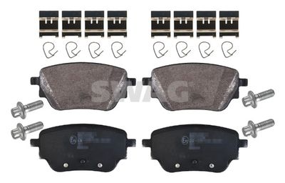 Bremžu uzliku kompl., Disku bremzes SWAG 33 10 7351