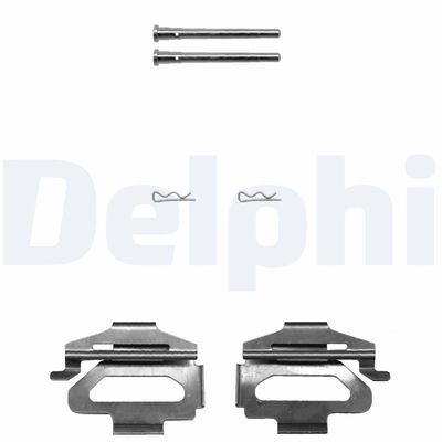 Piederumu komplekts, Disku bremžu uzlikas DELPHI LX0380