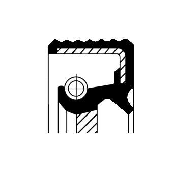 Уплотняющее кольцо, механическая коробка передач CORTECO 01034079B