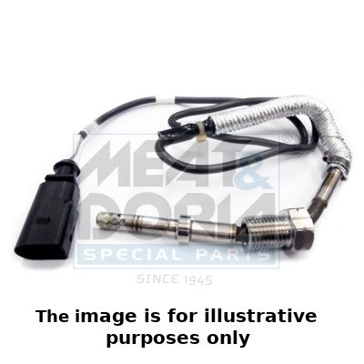 Devējs, Izplūdes gāzu temperatūra MEAT & DORIA 12054E