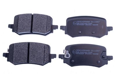 Bremžu uzliku kompl., Disku bremzes DENCKERMANN B111687