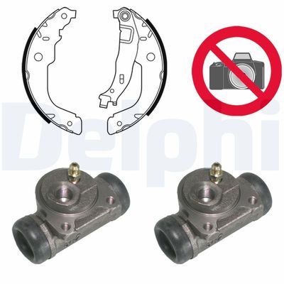 Bremžu loku komplekts DELPHI KP1113