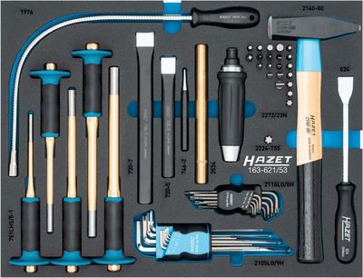 Instrumentu komplekts HAZET 163-621/53