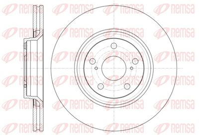 Тормозной диск REMSA 61329.10