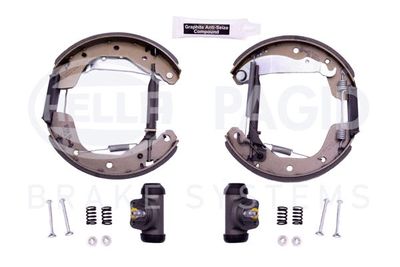 Bremžu loku komplekts HELLA PAGID 8DB 355 004-191