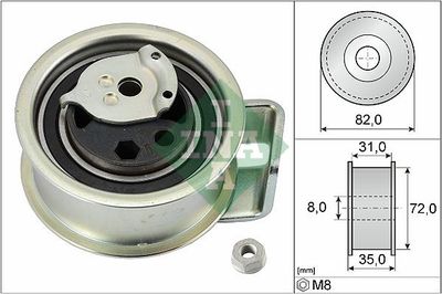 Натяжной ролик, ремень ГРМ Schaeffler INA 531 0396 20