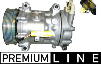 Компрессор, кондиционер MAHLE ACP 359 000P