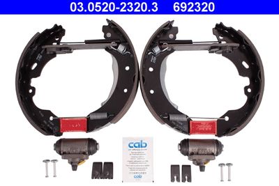 Bremžu loku komplekts ATE 03.0520-2320.3