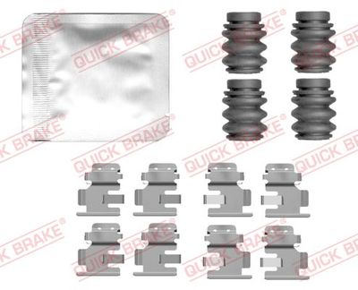 Комплектующие, колодки дискового тормоза QUICK BRAKE 109-0175