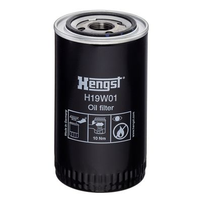 Масляный фильтр HENGST FILTER H19W01