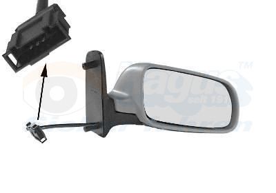 Ārējais atpakaļskata spogulis VAN WEZEL 5879818
