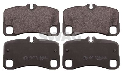 Bremžu uzliku kompl., Disku bremzes SWAG 38 11 6175