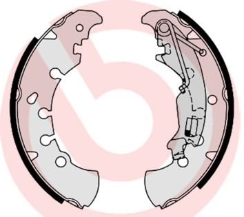 Bremžu loku komplekts BREMBO S 23 555