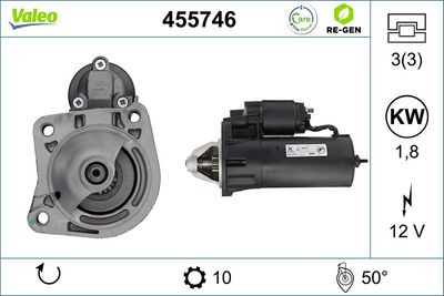 Стартер VALEO 455746