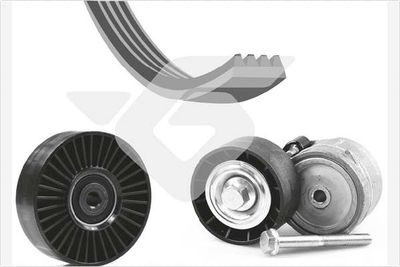 Ķīļrievu siksnu komplekts HUTCHINSON KHV 105
