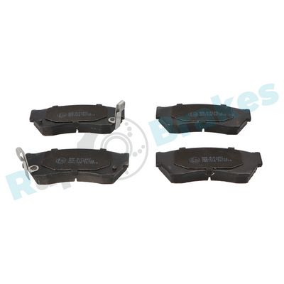 Bremžu uzliku kompl., Disku bremzes RAP BRAKES R-P1481