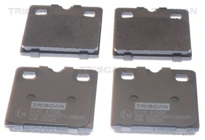 Bremžu uzliku kompl., Disku stāvbremze TRISCAN 811081006