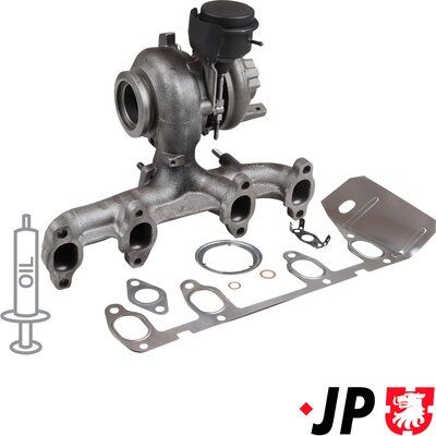 Kompresors, Turbopūte JP GROUP 1117406600