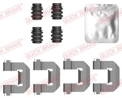 Комплектующие, колодки дискового тормоза QUICK BRAKE 109-0126