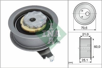 Натяжной ролик, ремень ГРМ Schaeffler INA 531 0940 10