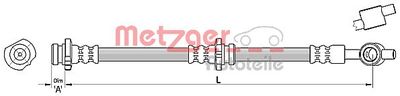 Bremžu šļūtene METZGER 4110387