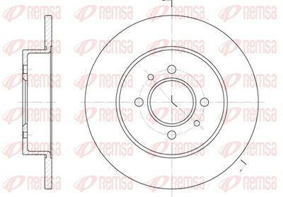 Bremžu diski REMSA 6239.00