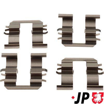 Piederumu komplekts, Disku bremžu uzlikas JP GROUP 3564003610