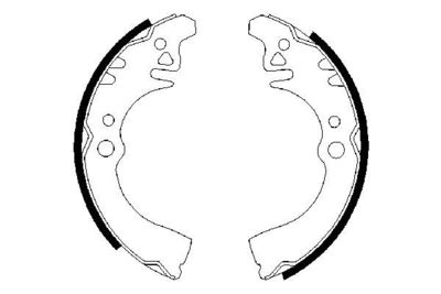 Комплект тормозных колодок BOSCH 0 986 487 307