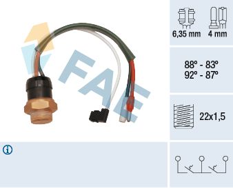 Termoslēdzis, Radiatora ventilators FAE 38190
