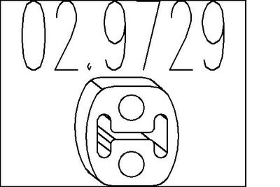 Буфер, глушитель MTS 02.9729