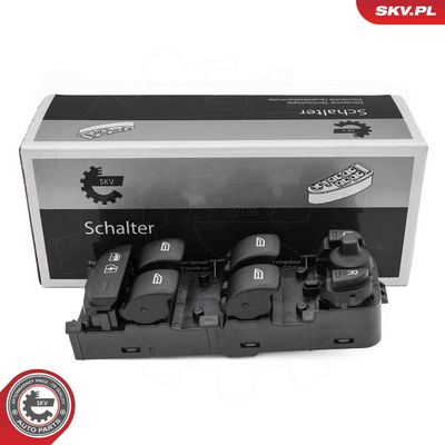 Выключатель, стеклолодъемник ESEN SKV 37SKV215