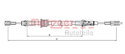 Trose, Stāvbremžu sistēma METZGER 10.6852