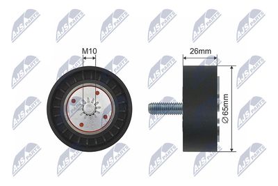 Spriegotājrullītis, Ķīļrievu siksna NTY RNK-PL-028