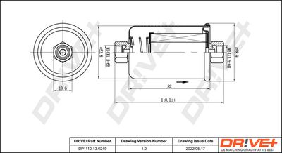 Топливный фильтр Dr!ve+ DP1110.13.0249