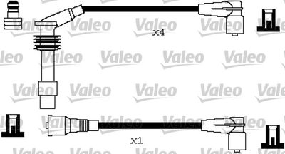 Augstsprieguma vadu komplekts VALEO 346290